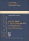 Costituzione e protezione sociale. Il sistema previdenziale nella giurisprudenza della Corte costituzionale