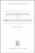 Note introduttive di diritto costituzionale