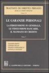 Le garanzie personali: 1