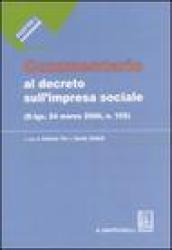 Commentario al decreto sull'impresa sociale