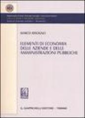 Elementi di economia delle aziende e delle amministrazioni pubbliche