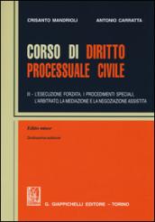 Corso di diritto processuale civile. Ediz. minore: 3