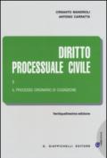 Diritto processuale civile. 2.Il processo ordinario di cognizione