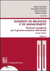 Gli elementi di bilancio e di management. Con Contenuto digitale per download e accesso on line