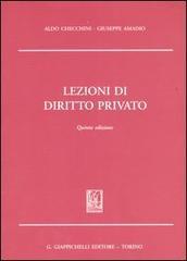 Lezioni di diritto privato