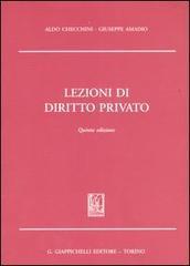 Lezioni di diritto privato