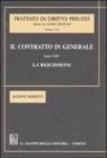 Il contratto in generale: 8