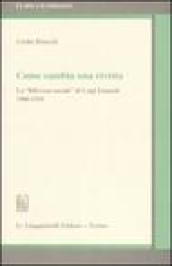 Come cambia una rivista. La «Riforma sociale» di Luigi Einaudi 1900-1918