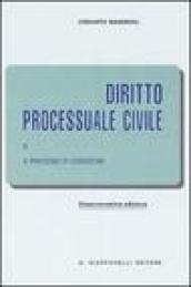 Diritto processuale civile. 2.Il processo di cognizione