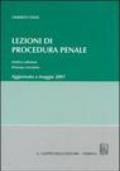 Lezioni di procedura penale