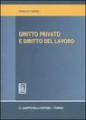 Diritto privato e diritto del lavoro