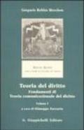 Teoria del diritto. Fondamenti di teoria comunicazionale del diritto