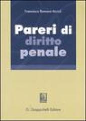 Pareri di diritto penale