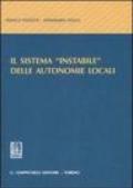 Il sistema «instabile» delle autonomie locali