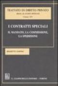 I contratti speciali. Il mandato, la commissione, la spedizione. 14.