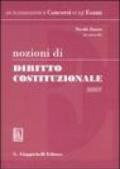 Nozioni di diritto costituzionale 2007