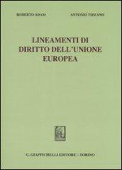 Lineamenti di diritto dell'Unione Europea