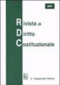 Rivista di diritto costituzionale (2007)