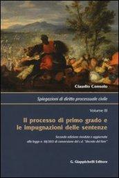 Spiegazioni di diritto processuale civile: 3