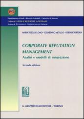 Corporate reputation management. Analisi e modelli di misurazione