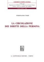 La circolazione dei diritti della persona