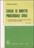 Corso di diritto processuale civile. Ediz. minore: 3