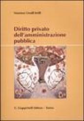 Diritto privato nell'amministrazione pubblica