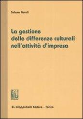 La gestione delle differenze culturali nell'attività d'impresa