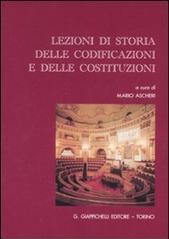 Lezioni di storia delle codificazioni e delle costituzioni