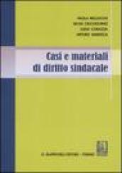 Casi e materiali di diritto sindacale