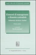 Elementi di management e dinamica aziendale. Andamenti, decisioni, risultati: 1