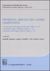 Previdenza, mercato del lavoro, competitività