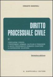 Diritto processuale civile: 4