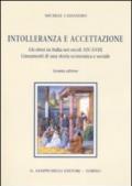 Intolleranza e accettazione. Gli ebrei in Italia nei secoli XIV-XVIII. Lineamenti di una storia economica e sociale