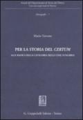 Per la storia del «certum». Alle radici della categoria delle cose fungibili