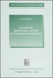 Lineamenti di pianificazione e controllo per le amministrazioni pubbliche