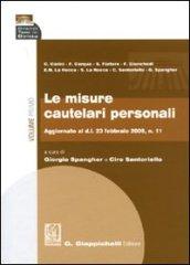 Le misure cautelari personali: 1