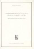 Amministrazione governance e servizi pubblici locali. Tra Italia e Unione Europea