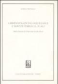 Amministrazione governance e servizi pubblici locali. Tra Italia e Unione Europea