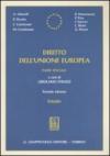 Diritto dell'Unione Europea. Parte speciale