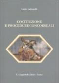 Costituzione e procedure concorsuali