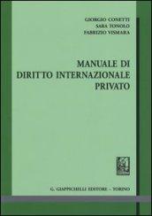 Manuale di diritto internazionale privato