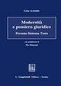 Modernità e pensiero giuridico. Persona sistema testo