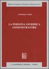 La persona giuridica amministratore