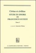 Civitas et civilitas. Studi in onore di Francesco Guizzi