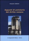 Appunti di preistoria del diritto romano