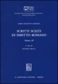 Scritti scelti di diritto romano. 3.