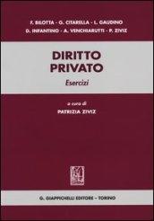 Diritto privato. Esercizi