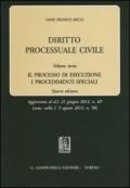 Diritto processuale civile. 3: Il processo di esecuzione. I procedimenti speciali