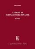 Lezioni di scienza delle finanze. Estratto